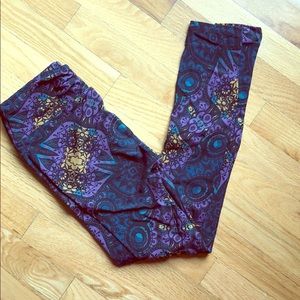 Lularoe rare owl One Size Leggings